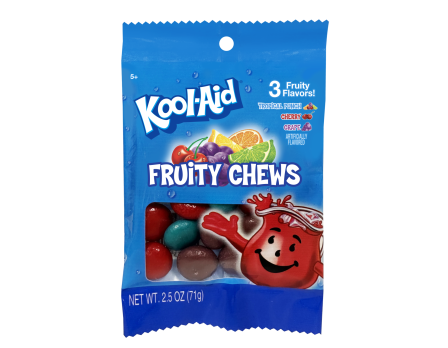 Kool-Aid Kool-Aid Fruity Chews Peg Bag 2.5oz