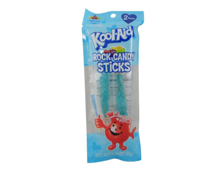 Kool-Aid Kool-Aid Valentine 2Pk. Rock Candy Sticks Peg Bag 1.06oz. 