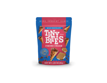 Tiny Bites Tiny Bites S'Mores Waffle Cones Peg Bag 2.82oz.