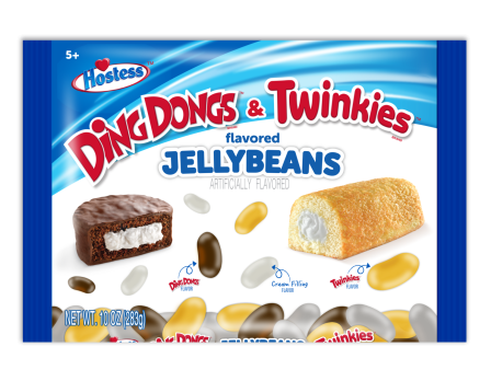 Twinkies & Ding Dongs EA Jelly Beans Laydown Bag 10oz.